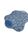 Bayliss Mobility douchemat met voetreiniger, badmat, met voetbalborstel, kunststof douchemat