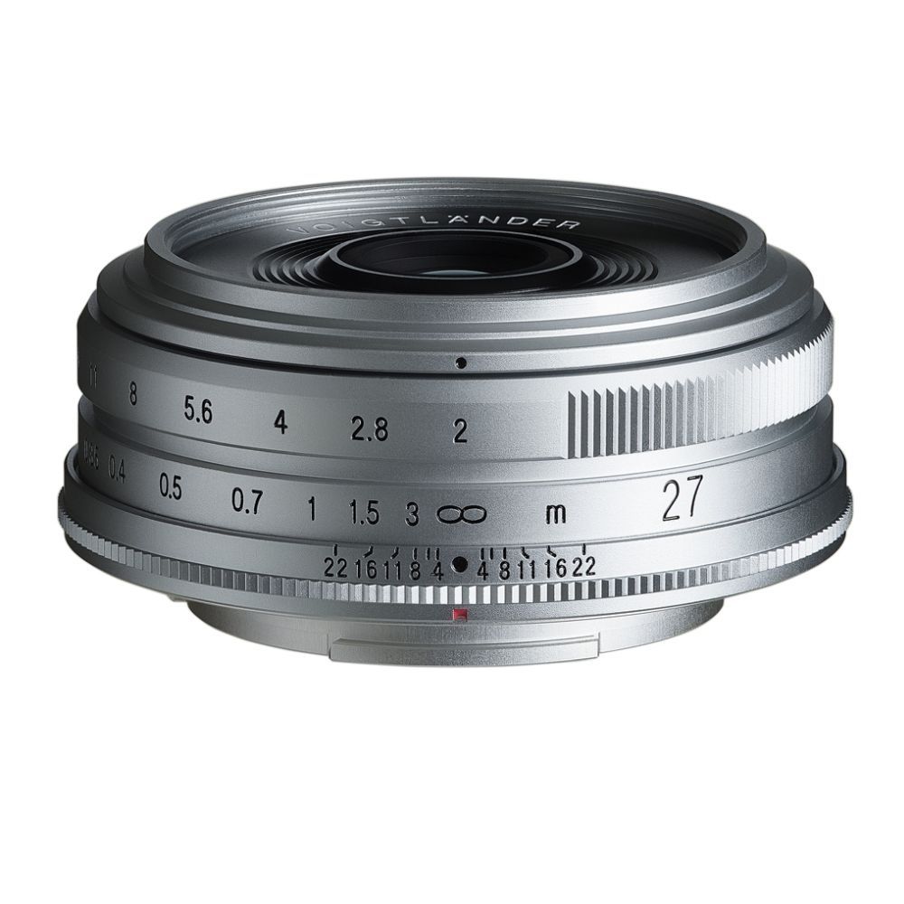 Voigtlander Ultron 2.0/27 mm X-mount Lens - Silver