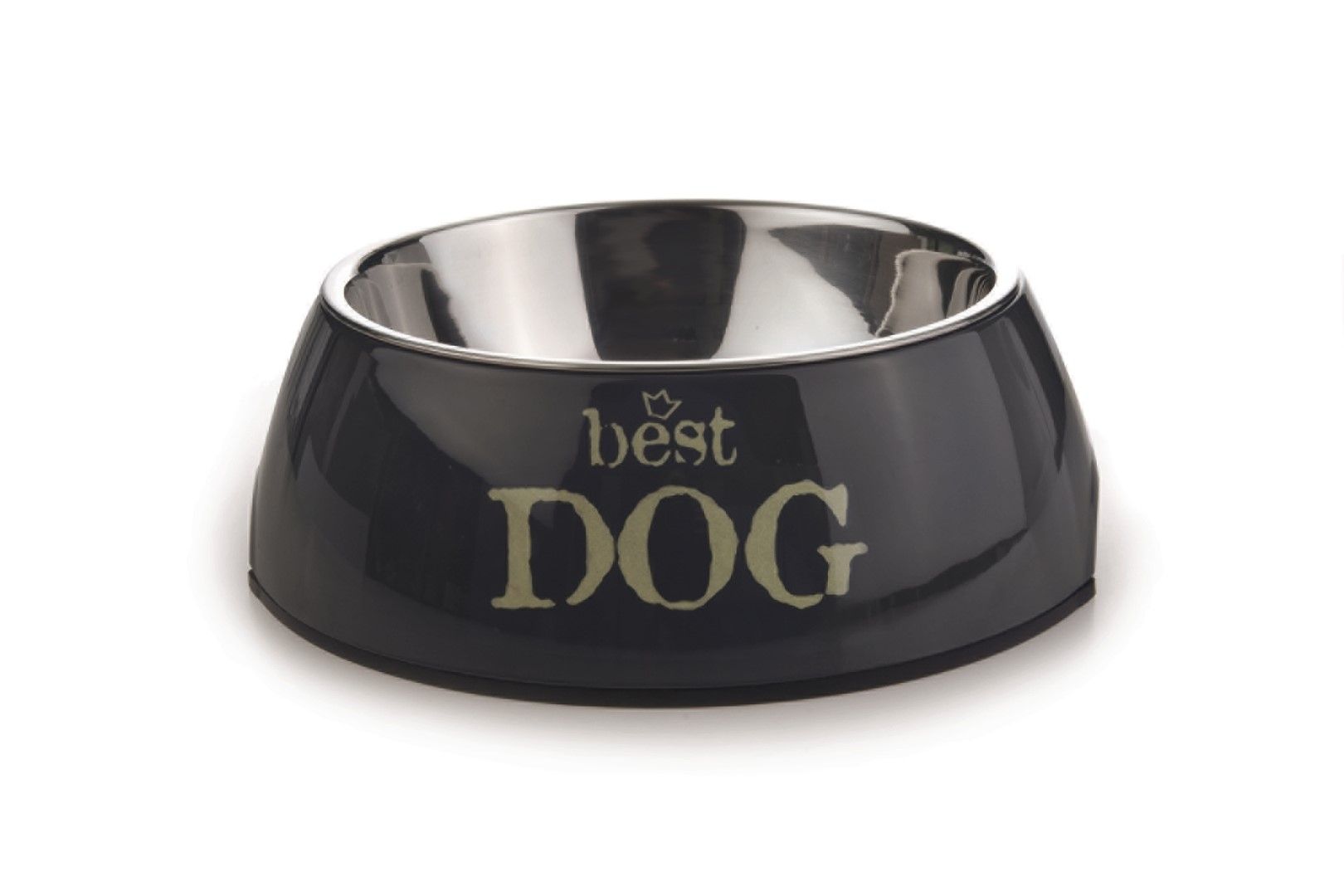 Beeztees Best Dog - Hondenvoerbak - Grijs - 14x4,5 cm