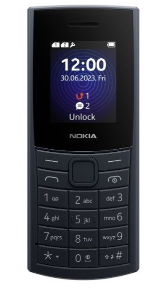Nokia 110 4G Midnight Blue - Feature Phone - 4G - 1.8" Display - MicroSD - Bluetooth 5.0