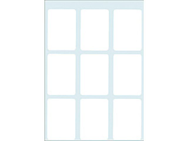 HERMA Etiket 3752 - 24x35mm - wit - 63 stuks