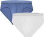 HOM Minislip Mini Briefs HO1 Mannen Jeans-white Effen 65% katoen, 22% modal, 13% elastaan XXL