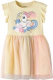 Name it Jurk tule Double Cream Korte mouw Katoen/Polyester