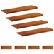 vidaXL - Marche - 8 - pc - 100 - x - 30 - x - 2 - cm - Brun - Massif - Chêne