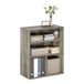 Furinno Pasir 3 Tier Display Boekenkast, Frans Eiken