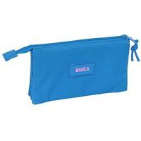 Safta F.C.Barcelona meisjesetui voor kinderen, ideaal voor schoolleeftijd, comfortabel en veelzijdig, kwaliteit en duurzaamheid, 22 x 3 x 12 cm, indigoblauw, Index, Standaard, casual