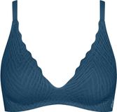 Sloggi ZERO Feel Bliss Dames Push-up BH Smoky Blue