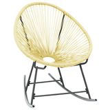 VidaXL Acapulco Tuinstoel Poly Rattan Beige