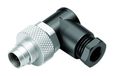 Binder 99-0425-70-08 M9 Connecteur de câble, Mâle, Polyamide, Or, Soudure, IP67, 125V, 1A