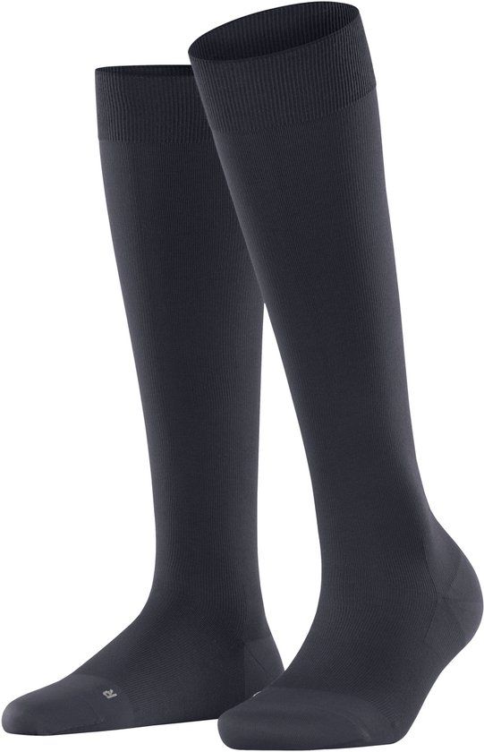 FALKE Energizer met compressie modal kniekousen dames blauw - maat 39-40 W1