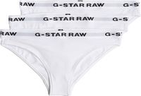 G-star D23775-d516 Slipje 3 Eenheden Wit L Vrouw