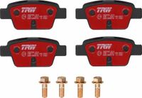 TRW GDB1485DTE Jeu de plaquettes de frein, frein à disque