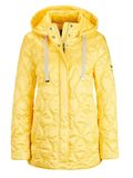 Goldner Fashion Gewatteerd jack met golfstiksel - geel - Gr. 22