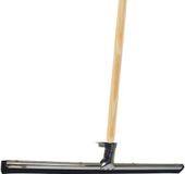 Betra Vloertrekker/douchetrekker - metaal/rubber - 60 cm - met houten steel