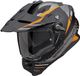 Scorpion ADF-9000 AIR Feat Matt Zwart Zilver Oranje Adventure Helm - Maat L