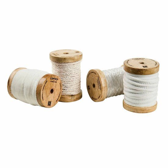 LOBERON Lint set van 4 Arceno wit