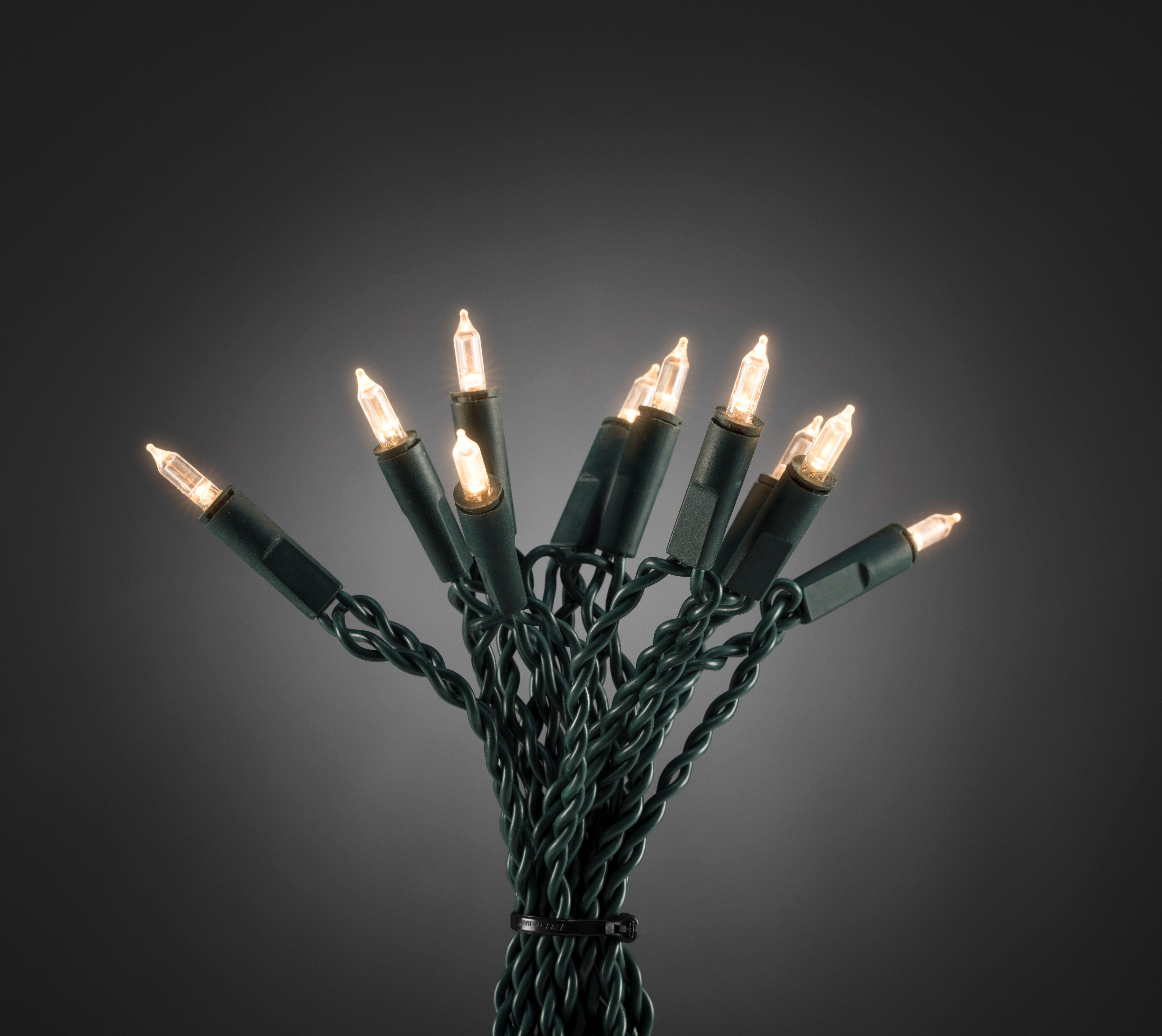 KONSTSMIDE Kerstverlichting pizello LED rechte lijn 140 lampjes - Warm wit
