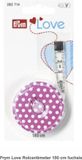 Prym Love Rolcentimeter 150 cm fuchsia