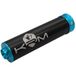 KRM Silencieux d'échappement 90 - 110 Noir / Turquoise