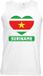 Bellatio Decorations Shoppartners Bv Suriname singlet shirt/ tanktop met Surinaamse vlag in hart wit heren XXL