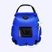 OEM Draagbare zonnedouche, 20 liter. Zonne-energie verwarmde buitendouche met in- en uitschakelbare douchekop en afneembare slang, ideaal voor kamperen, wandelen, reizen en strandbezoeken - blauw