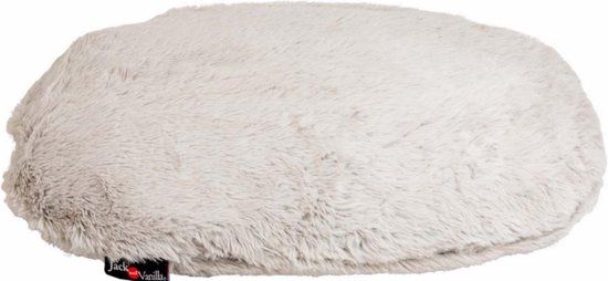 Jack & Vanilla Shell Ovaal Hondenkussen - XL - Beige - Katoen - 90x60 cm