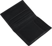 Calvin Klein Heren SUBTLE MIX BIFOLD 10CC Bi-Fold portemonnee, zwart korrel/glad, 0ne maat