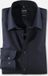 OLYMP Level 5 body fit overhemd - nachtblauw twill - Strijkvriendelijk - Boordmaat: 45