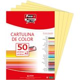 Fixo Paper 11120363 kartonpapier, DIN A3, citroengeel, 50 vellen