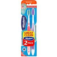 Wisdom Regular Fresh Tandenborstels - 2 st.