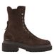 Nubikk Fae Bobbi Fur suède veterboots donkerbruin