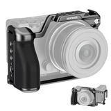 NEEWER Kooi voor fp/fp L, metalen camerakooi met EVF-11-ondersteuning, 1/4" en 3/8" schroefdraad, Arca type snelkoppelingsplaat, ergonomische siliconen grip compatibel met SIGMA fp fpL DJI RS 4 Pro
