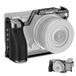 NEEWER Kooi voor fp/fp L, metalen camerakooi met EVF-11-ondersteuning, 1/4" en 3/8" schroefdraad, Arca type snelkoppelingsplaat, ergonomische siliconen grip compatibel met SIGMA fp fpL DJI RS 4 Pro