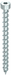 HECO TOPIX-Plus Spaanplaatschroef 10x160mm Cilinderkop Verzinkt Voldraad T40 (50 stuks)