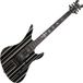 Schecter Synyster Custom Gloss Black with Silver Pin Stripes