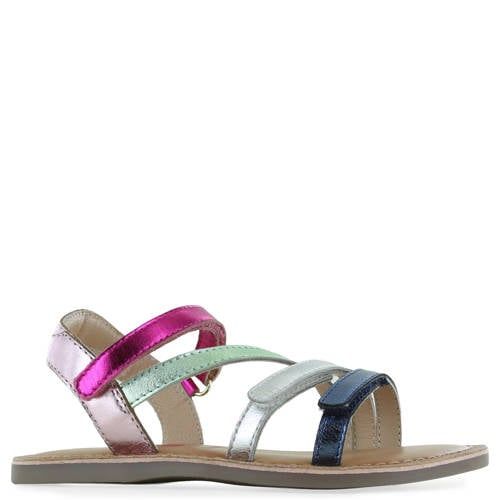 Shoesme leren sandalen meerkleurig