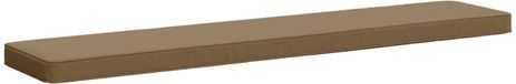 vidaXL 1-delig Bankkussen VUGHT 100% Polyester Taupe 160 x 30 x 5 cm