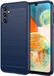 Selected by GSMpunt.nl Samsung Galaxy A14 Hoesje Geborsteld TPU Flexibele Back Cover Blauw