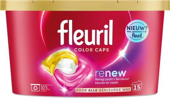 Fleuril Renew Color Caps - 120 Wasbeurten - Multipack