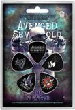 Band Merchandise Avenged Sevenfold - The Stage Plectrum - Set van 5 - Multicolours