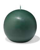HEMA Bougie Sphérique Ø14,5cm Vert Foncé