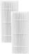AllSpares WTW-filter (set van 2) filterklasse G4 geschikt voor Itho Daalderop HRU BVF / HRU ECO 350 HR (400x140x20mm)