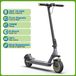 StarTech R70Plus Elektrische scooter voor volwassenen - 36V-accu met 10,5 Ah - Bereik van 35 km - Opvouwbaar - Banden van 21,6 cm - Knipperlichten