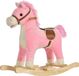 StarTech Schommelpaard - Om op te zitten - Beweegbaar mond en staart - Met muziek - Geschikt voor kinderen van 36-72 maanden - Afmetingen: 65 x 32,5 x 61 cm - Roze