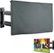 kwmobile Housse TV pour extérieur - Compatible avec TV 49-50" - Housse de protection extérieure pour télévision - Gris