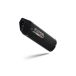 GPR Exhaust Systems Furore Nero Système d'échappement complet Yamaha Tracer 700 2020-2021 E5 Oval