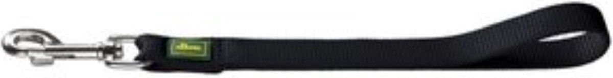Hunter Loodlus Hondenriem - Zwart - Nylon - 35 cm