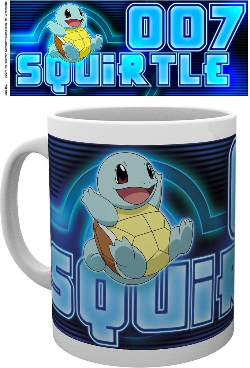 Hole in the Wall Pokemon Squirtle - Glow Mug