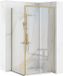 REA Rapid Slide Cabine de douche d'angle Doré 160x80x195cm
