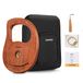 Donner Lyre Harp 16 Snaren Metalen Koper Zadel Lyre Harp Mahonie met Tunning Moersleutel, Extra Snaren, Handleiding en Gigbag (DLH-003)